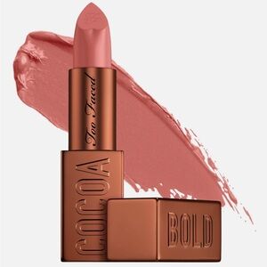BNIB Too Faced Cocoa Bold Creamy Lipstick - Milkshake